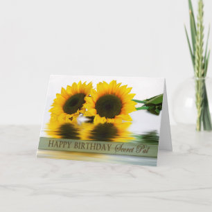 CARTE ANNIVERSAIRE - SONLEURS - SECRET PAL