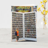 Carte Anniversaire - Souhait Anniversaire (Fleur jaune)