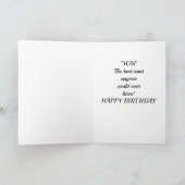 CARTE ANNIVERSAIRE SOUHAITE À MA MEILLEURE **AUNT** CART (Intérieur)