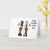 CARTE ANNIVERSAIRE SOUHAITE À MA SOEUR DOUCE (Fleur jaune)