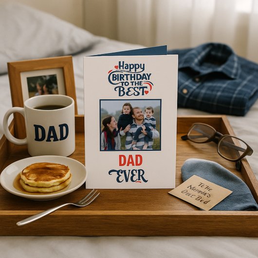 Carte Anniversaire Souhaite à meilleur papa jamais