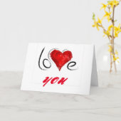 CARTE ANNIVERSAIRE SOUHAITE ***MON AMOUR*** (Fleur jaune)