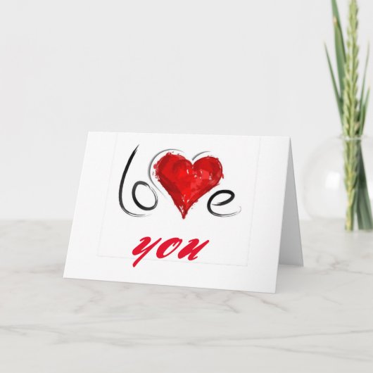 CARTE ANNIVERSAIRE SOUHAITE ***MON AMOUR*** (Devant)