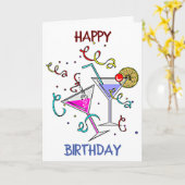 CARTE ANNIVERSAIRE SOUHAITE UN *MEILLEUR AMI* DE TOUTES  (Fleur jaune)