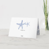 Carte Anniversaire Souhaits Nautique Épée (Dos)