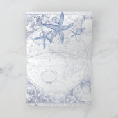 Carte Anniversaire Souhaits Nautique Épée (Intérieur)