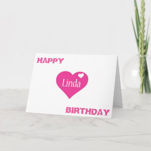 CARTE ANNIVERSAIRE SPÉCIAL POUR ****LINDA****