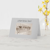 CARTE ANNIVERSAIRE SPÉCIAL TOAST TRÈS SPÉCIAL (Fleur jaune)