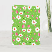 Carte Anniversaire Spring Meadow Whimsy (Dos)