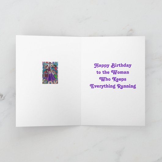 Carte Anniversaire - Steampunk 21 (Intérieur)