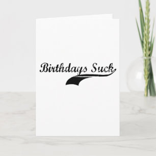Carte Anniversaire Suck
