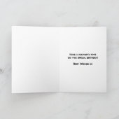 Carte Anniversaire - Superhero Comic Spots (Intérieur)