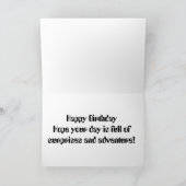 Carte Anniversaire surprise (Intérieur)