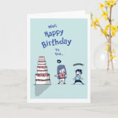 Carte Anniversaire surprise (Fleur jaune)