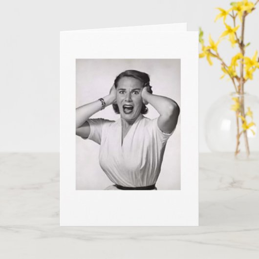 Carte Anniversaire tardif (Fleur jaune)