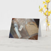 Carte anniversaire tardif (ham 2018) (Fleur jaune)