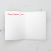 Carte Anniversaire tchèque (Intérieur)