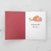 Carte Anniversaire Tricot Chat Dans Ancienne Chaise (Intérieur)