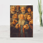 Carte Anniversaire "Tu es vieille" (Devant)