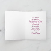 Carte Anniversaire -Tulipes (Intérieur)