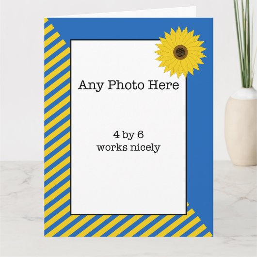 Carte Anniversaire ukrainien (Devant)