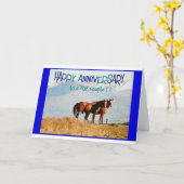 Carte Anniversaire - Un Couple Top (Fleur jaune)