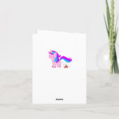Carte Anniversaire Unicorn - Super Pooper (Dos)