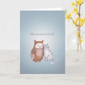 Carte Anniversaire unique des couples Je t'aime Chat et (Fleur jaune)