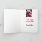 Carte Anniversaire Vie Vie à la plus complète amusante (Intérieur)