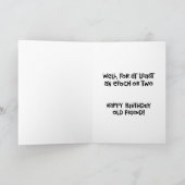 Carte Anniversaire Vieux Ami (Intérieur)