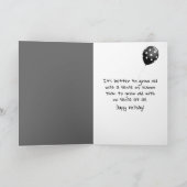 Carte Anniversaire Vieux Visage (Intérieur)