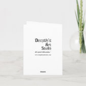 Carte Anniversaire - Voeux Anniversaires (Dos)