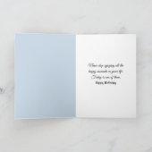 Carte Anniversaire Voilier Vue Dans La Fenêtre (Intérieur)