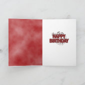 Carte Anniversaire - Votre jeunesse a quitté le bâtiment (Intérieur)