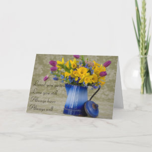 Carte Anniversaire - Vous aimée Hier