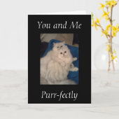 CARTE ANNIVERSAIRE "VOUS ET MOI EN TOUT CAS" (Fleur jaune)