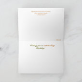 Carte Anniversaire : Walden Pond (Intérieur)