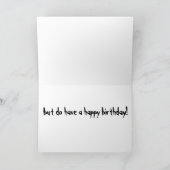 Carte anniversaire zombie (Intérieur)