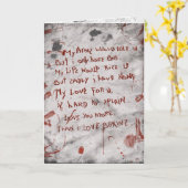 carte anniversaire zombie (Fleur jaune)