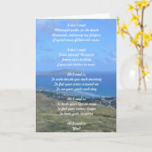 Carte Anniversary Card for Husband (Fleur jaune)