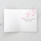 Carte Anniversary Cats On Fence With Moon (Intérieur)