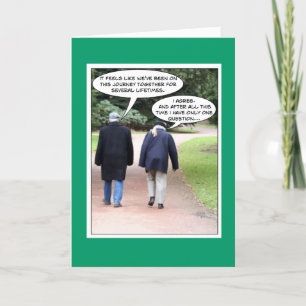 Carte Anniversary, Funny Card