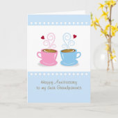 Carte Anniversary Grandparents, Whole Latte Love Card (Fleur jaune)