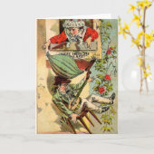 Carte Annonce de cru de graines de riz (Fleur jaune)