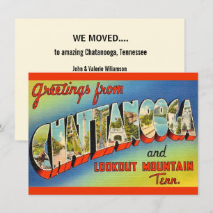 Carte Annonce de déménagement à Chattanooga TN