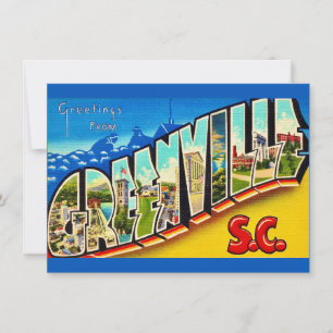 Carte Annonce de déménagement à Greenville SC