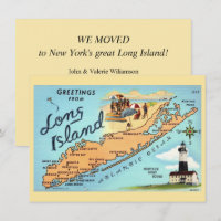 Annonce de déménagement à Long Island NY