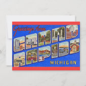 Carte Annonce de déménagement de Grands Rapids (Devant)