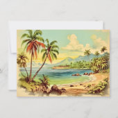 Carte Annonce de départ pour le Paradis (Devant)