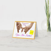 Carte Annonce de fiançailles (Devant)